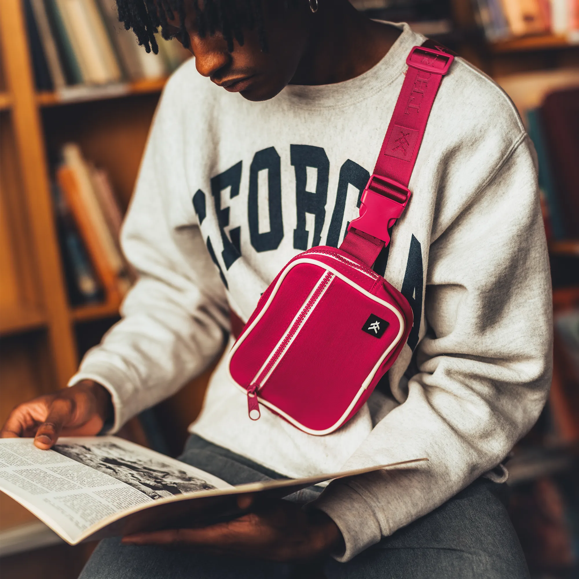 Magenta - Fanny Pack sold by Thread Wallets product image thumbnail 4