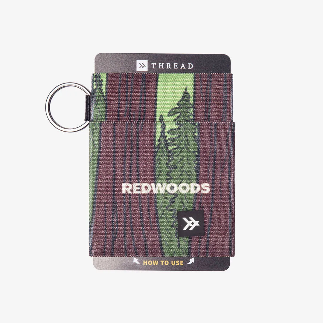 Redwoods - Elastic Wallet sold by Thread Wallets