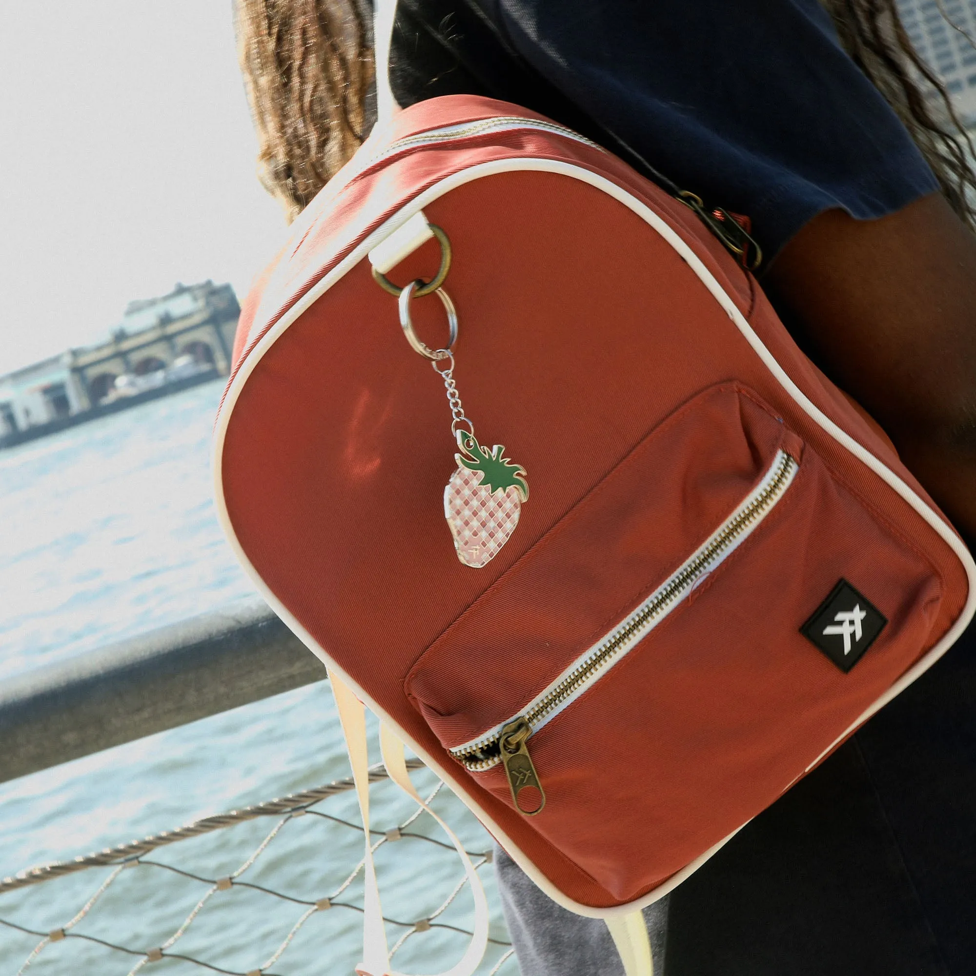 Strawberry - Keychain sold by Thread Wallets product image thumbnail 2