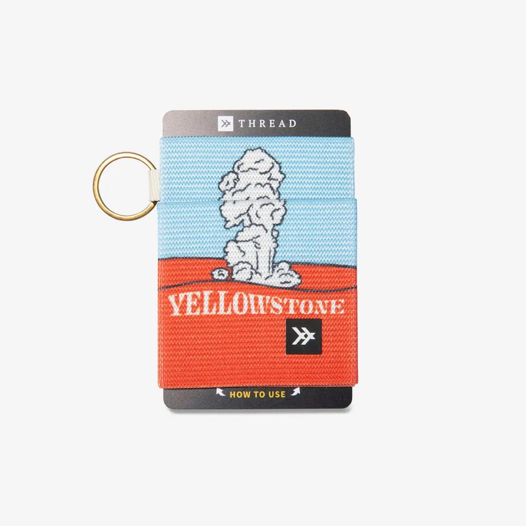 Yellowstone - Elastic Wallet sold by Thread Wallets