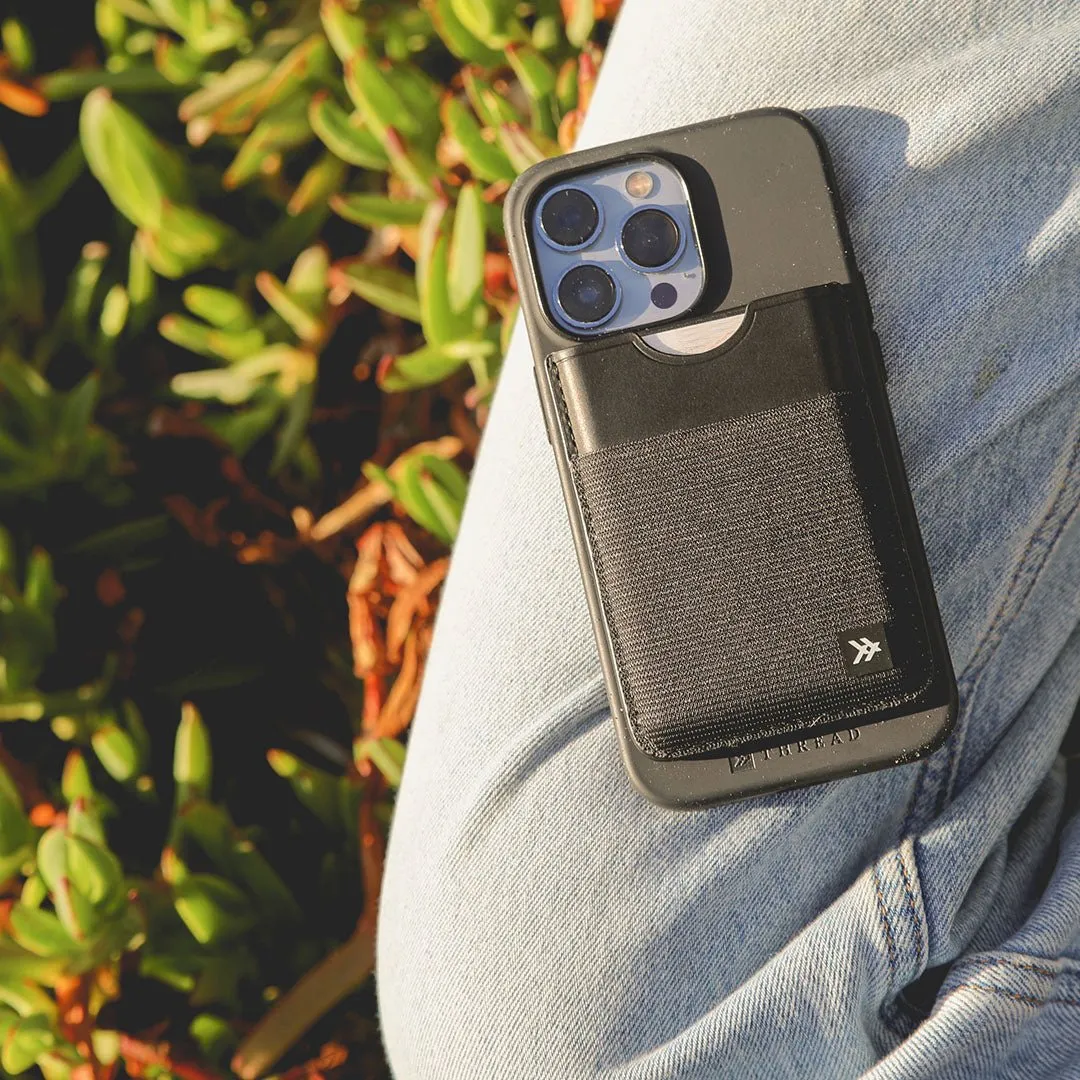 Black - Magnetic Wallet sold by Thread Wallets product image thumbnail 4