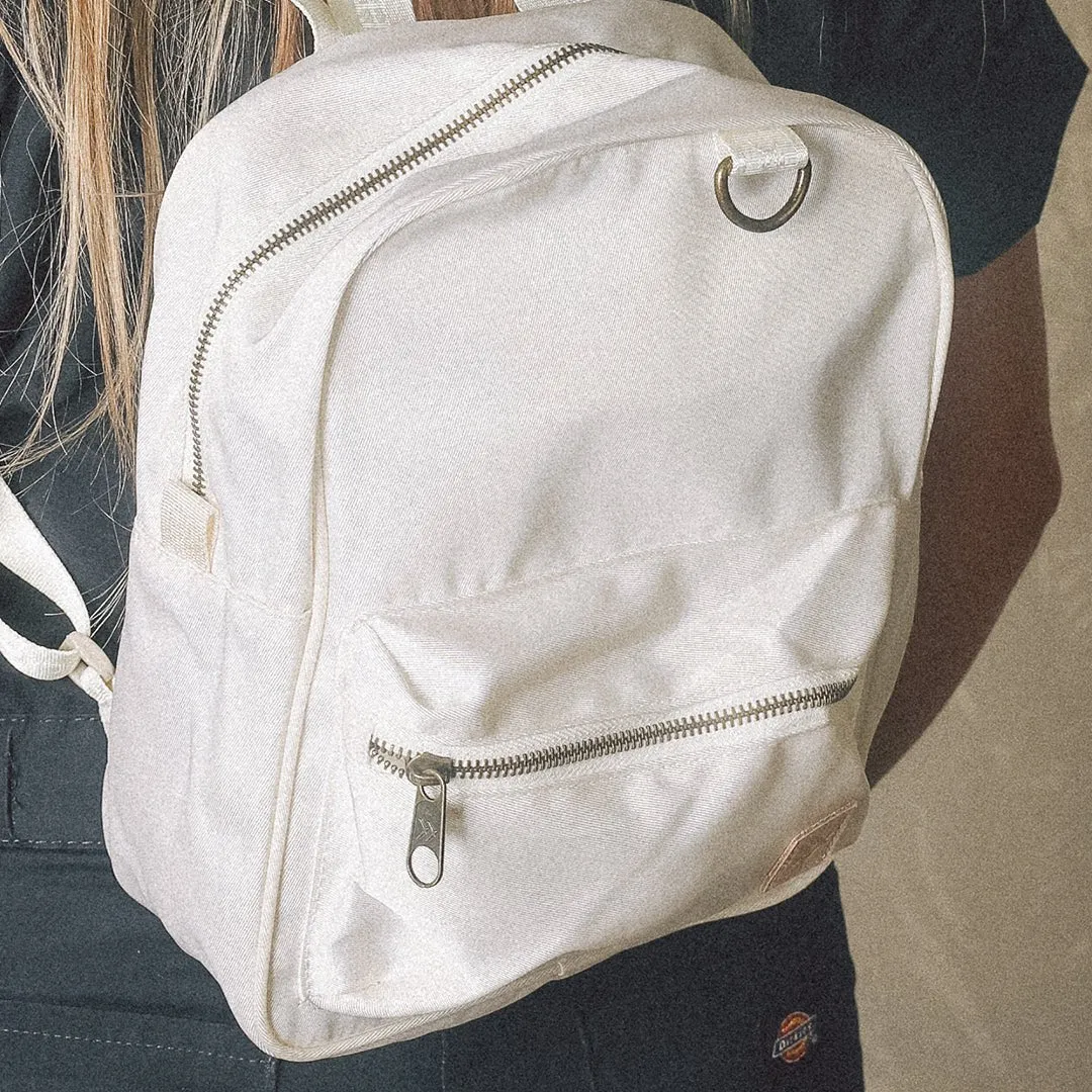 Off White - Mini Backpack sold by Thread Wallets product image thumbnail 3