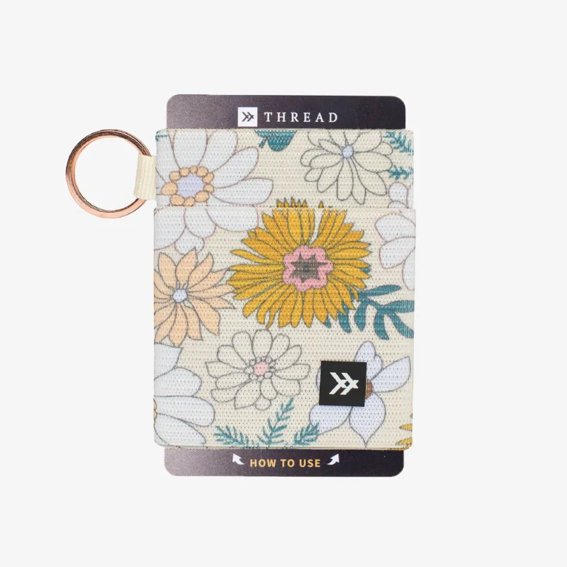 Blossom - Elastic Wallet sold by Thread Wallets