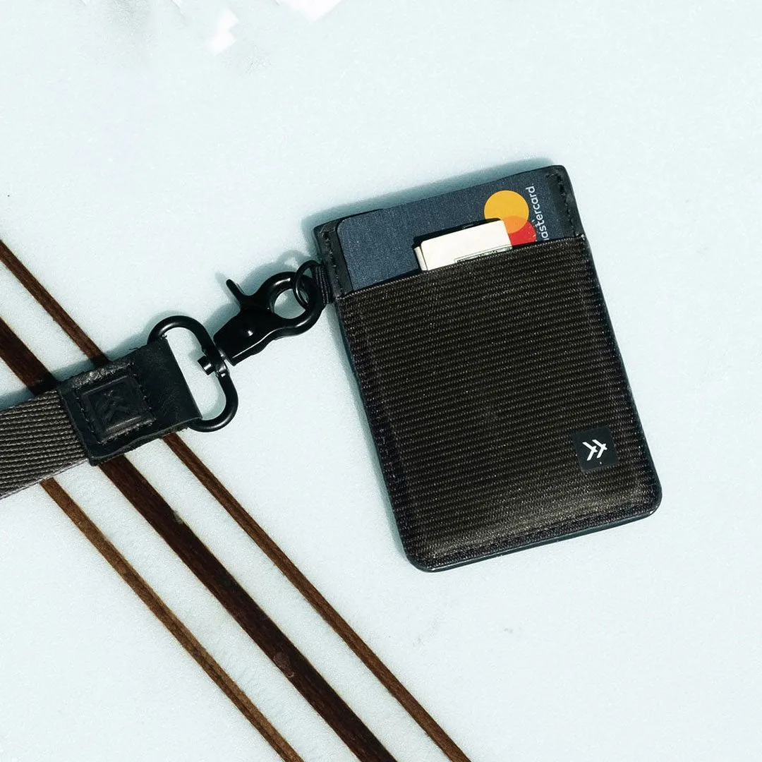 Black - Vertical Wallet sold by Thread Wallets product image thumbnail 3