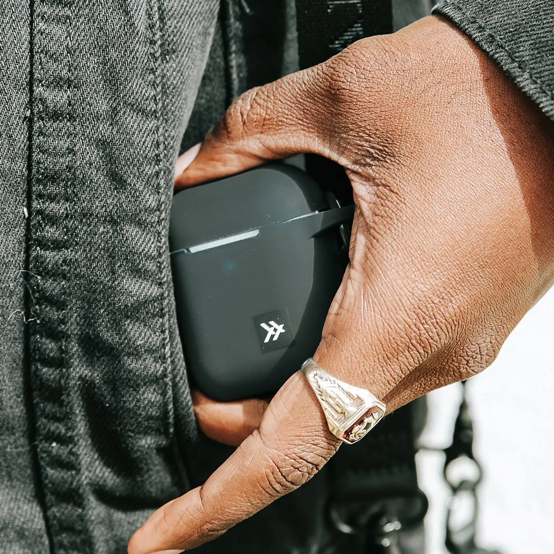 Black - AirPods Case sold by Thread Wallets product image thumbnail 3