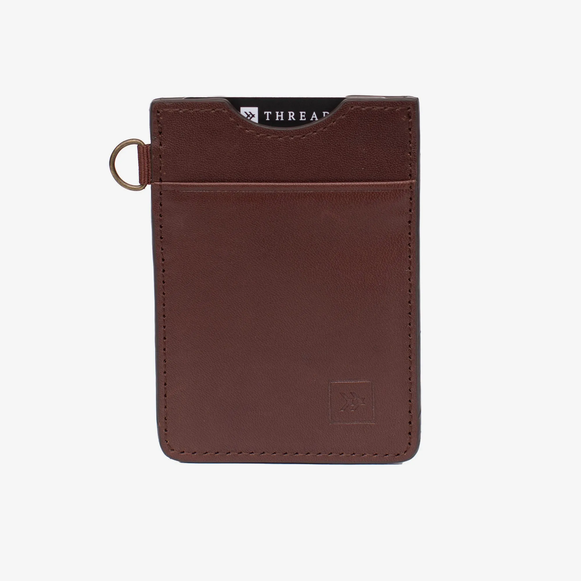 Chocolate - Vertical Wallet sold by Thread Wallets