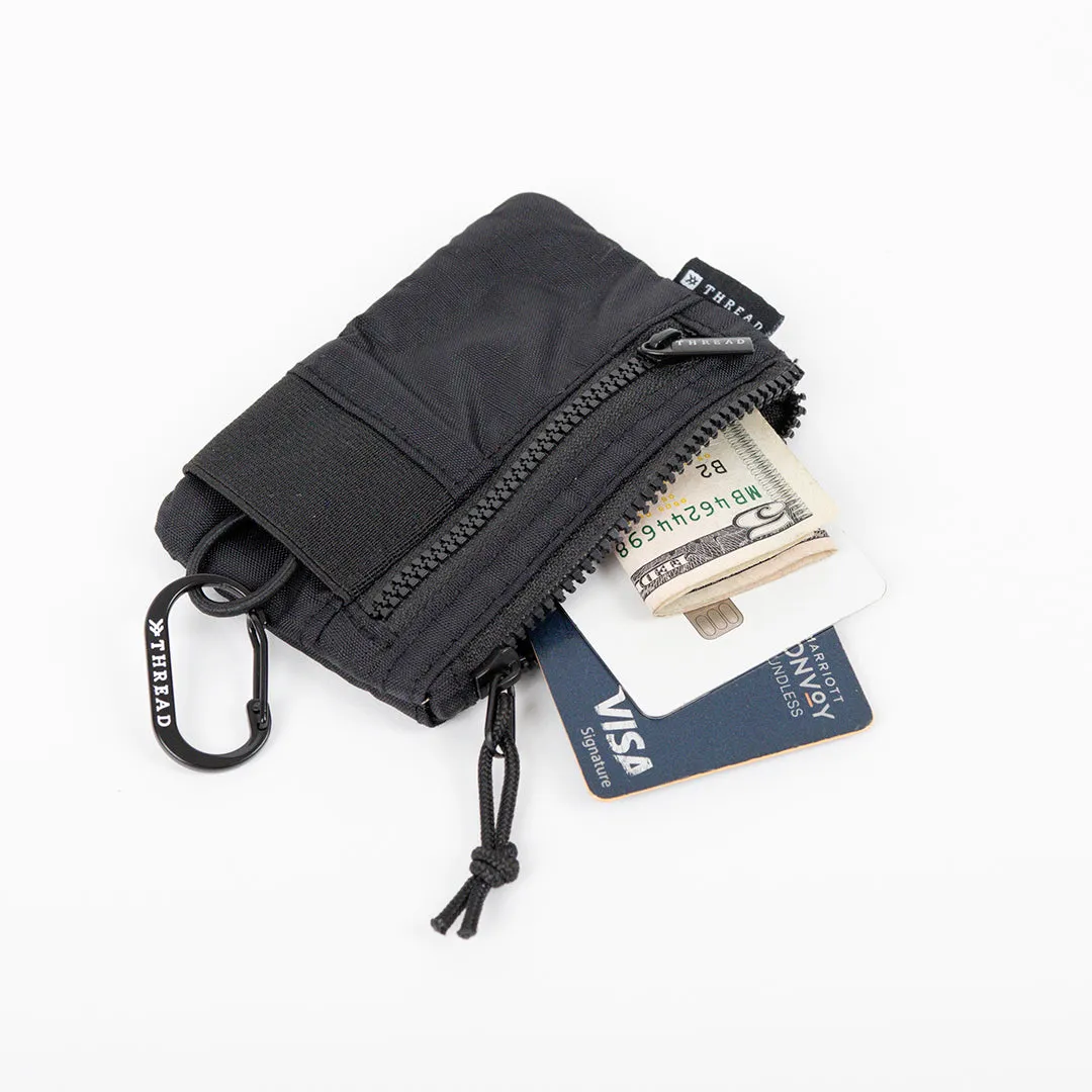 Black - Pouch Wallet sold by Thread Wallets product image thumbnail 3
