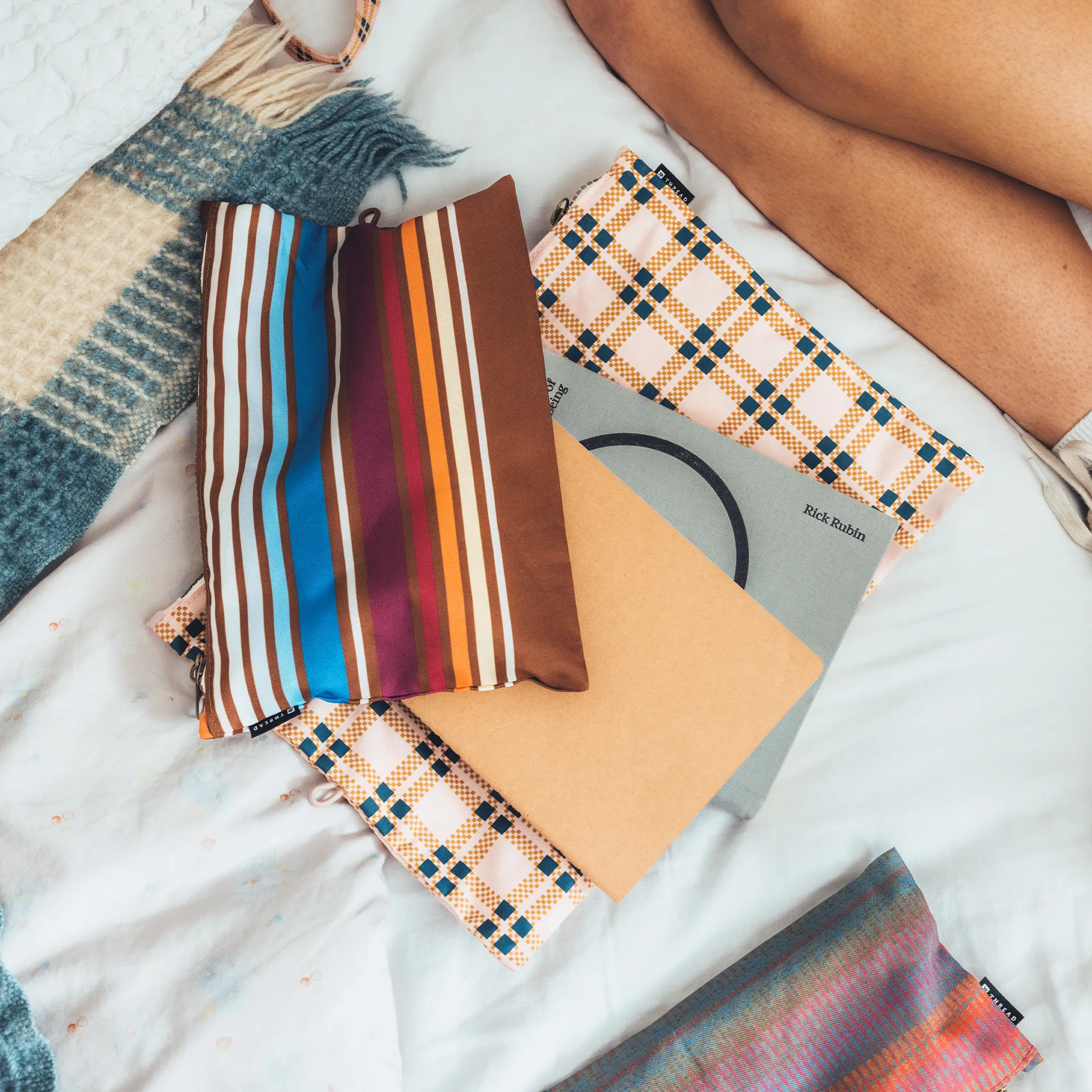 Plaids & Stripes - Organizing Pouches sold by Thread Wallets product image thumbnail 5