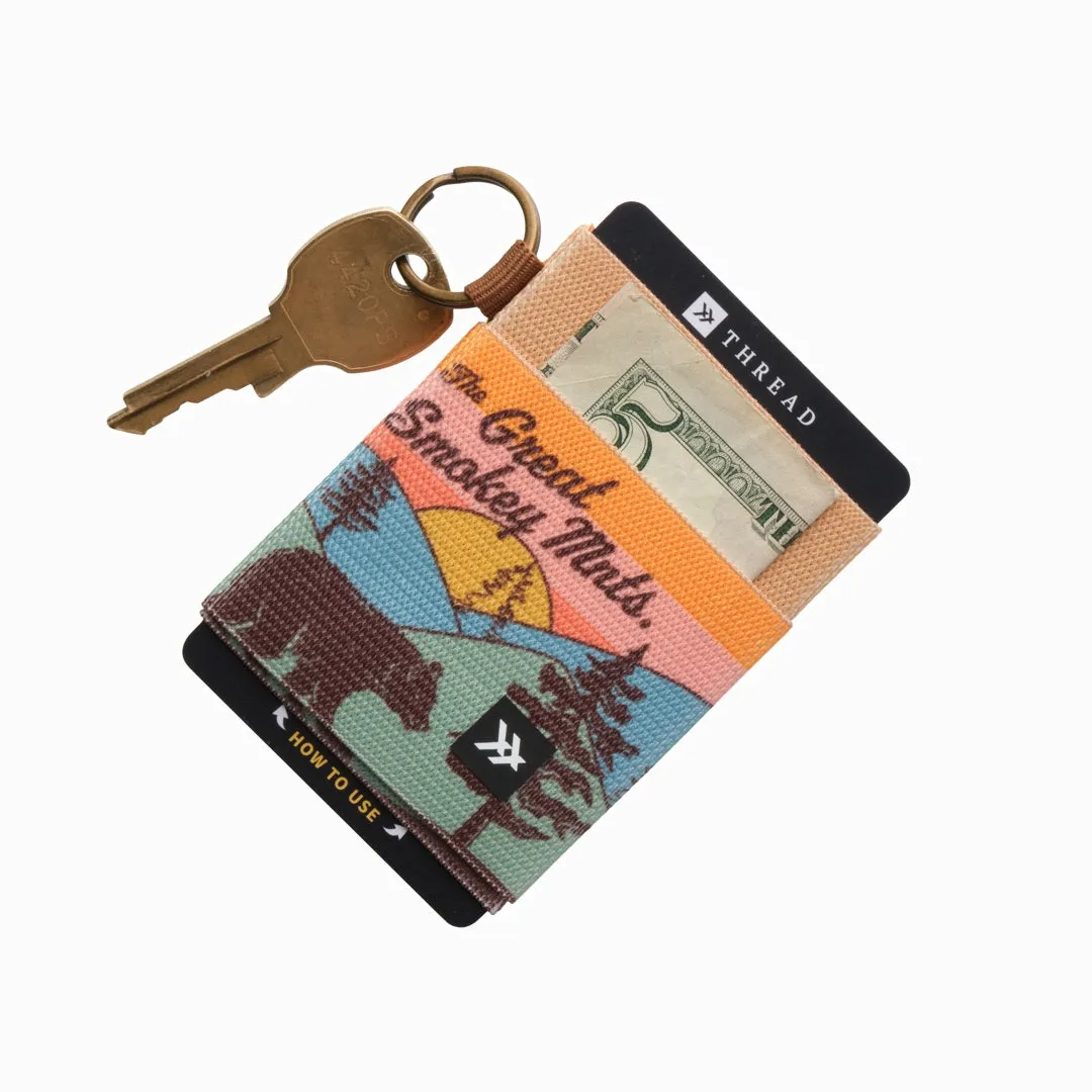 Great Smokey Mountains - Elastic Wallet sold by Thread Wallets product image thumbnail 2