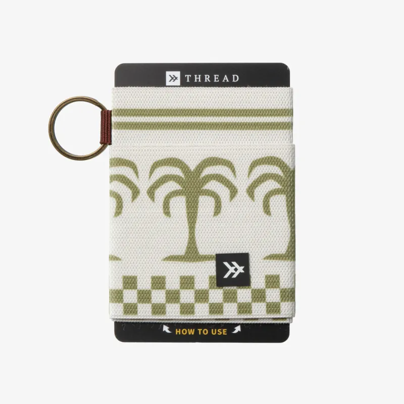 Palm Tree - Elastic Wallet made by Thread Wallets