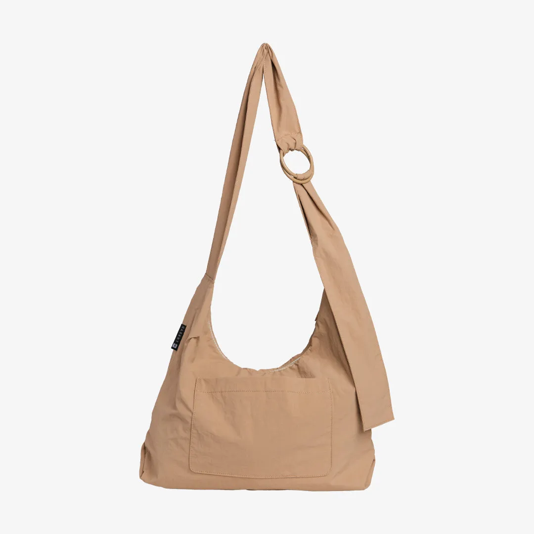 Sand - Slouchy Bag sold by Thread Wallets