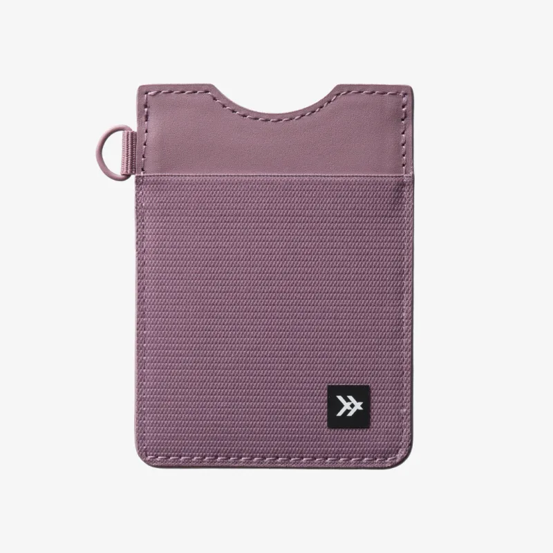 Mauve - Vertical Wallet sold by Thread Wallets
