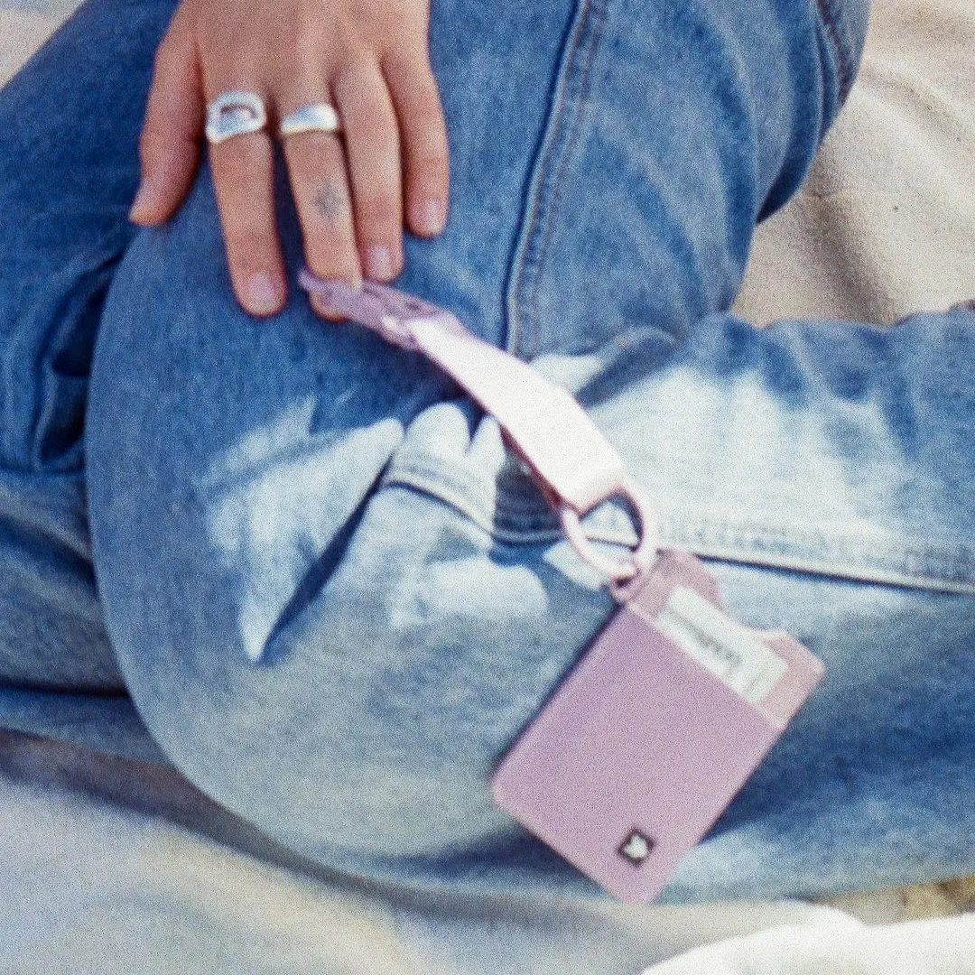 Mauve - Keychain Clip sold by Thread Wallets product image thumbnail 3