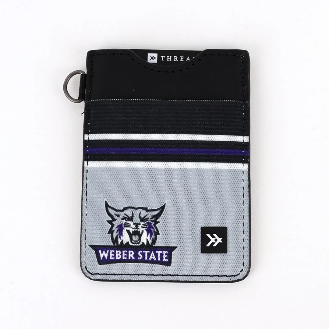 Weber State Black - Vertical Wallet sold by Thread Wallets