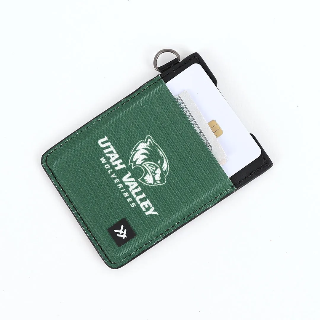 UVU Green - Vertical Wallet sold by Thread Wallets product image thumbnail 3