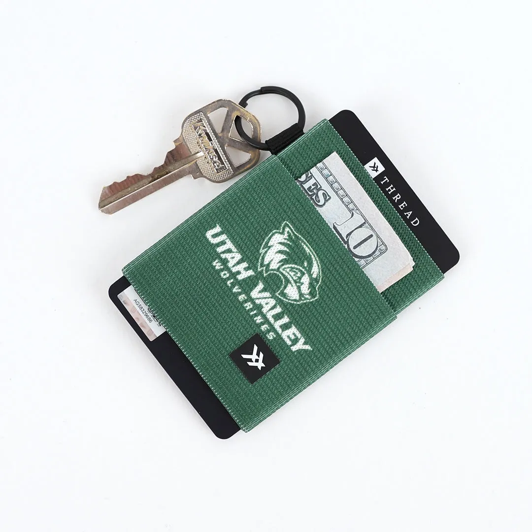 UVU Green - Elastic Wallet sold by Thread Wallets product image thumbnail 2
