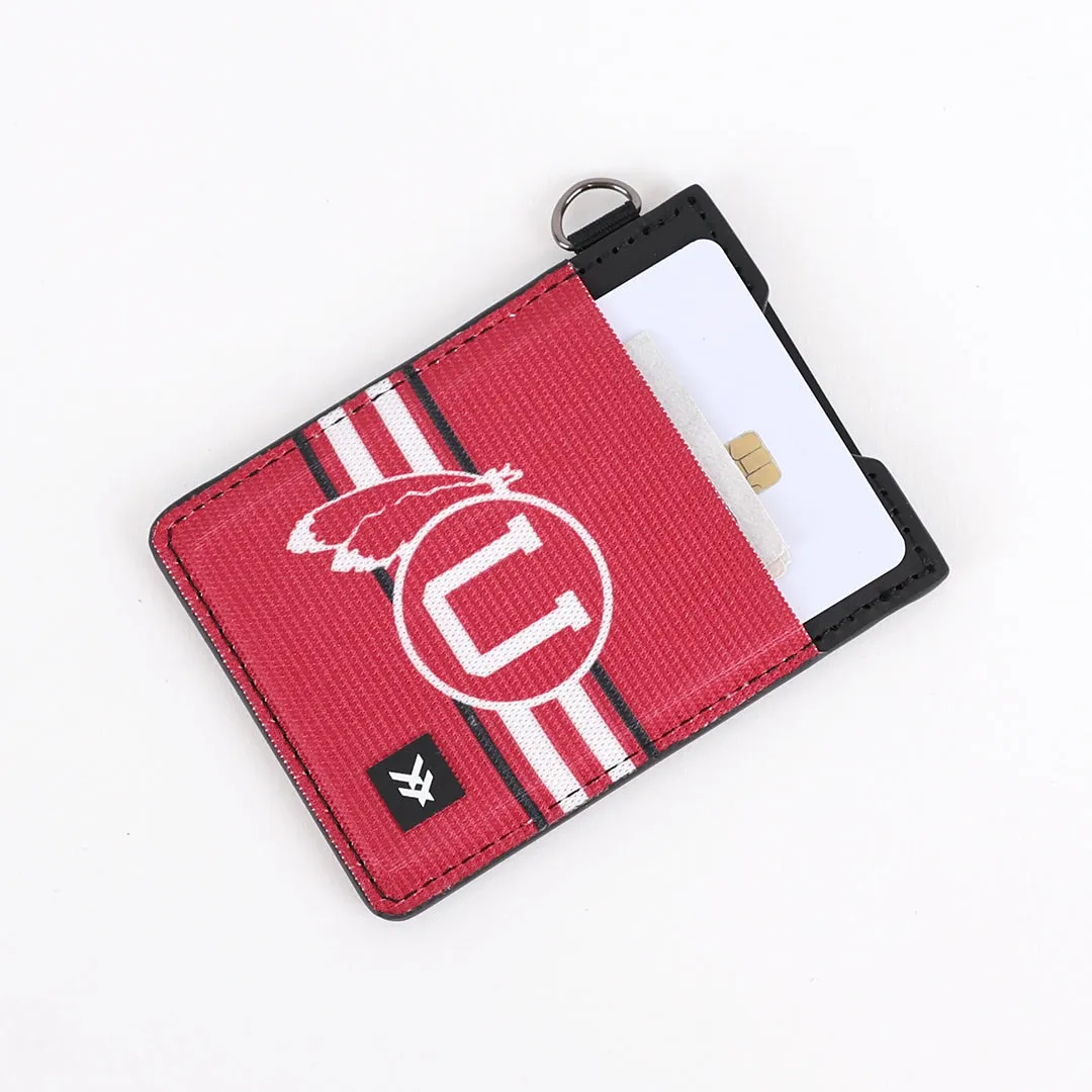 UofU Feather Red - Vertical Wallet sold by Thread Wallets product image thumbnail 3