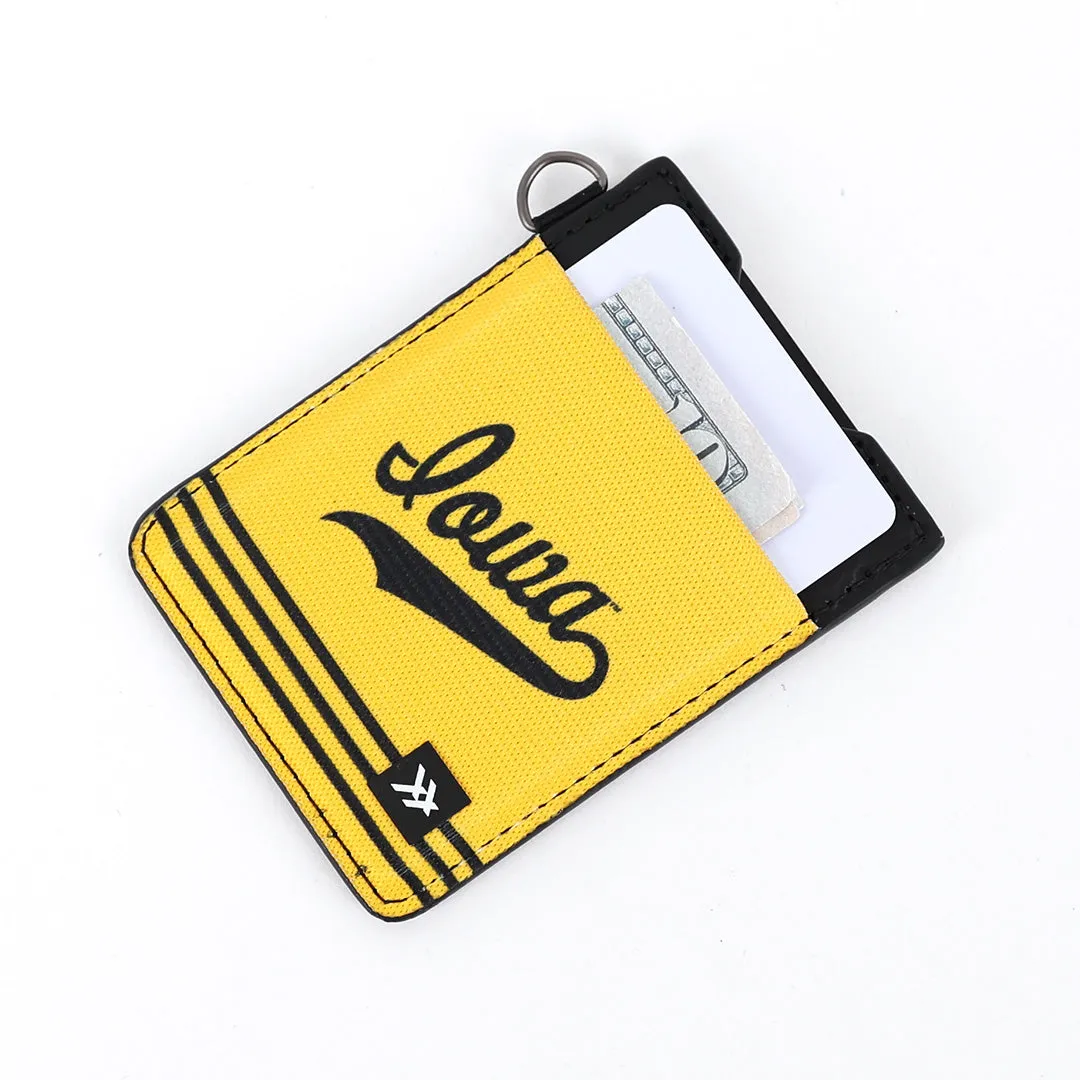 University of Iowa Yellow - Vertical Wallet sold by Thread Wallets product image thumbnail 3