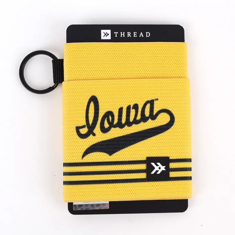 University of Iowa Yellow sold by Thread Wallets