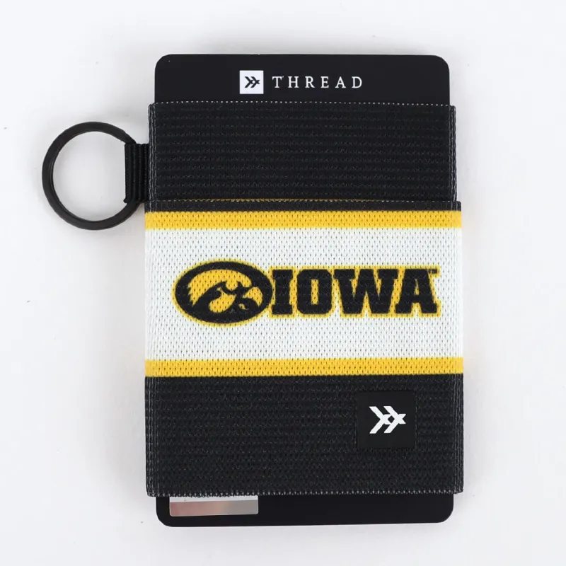 University of Iowa Stripes sold by Thread Wallets