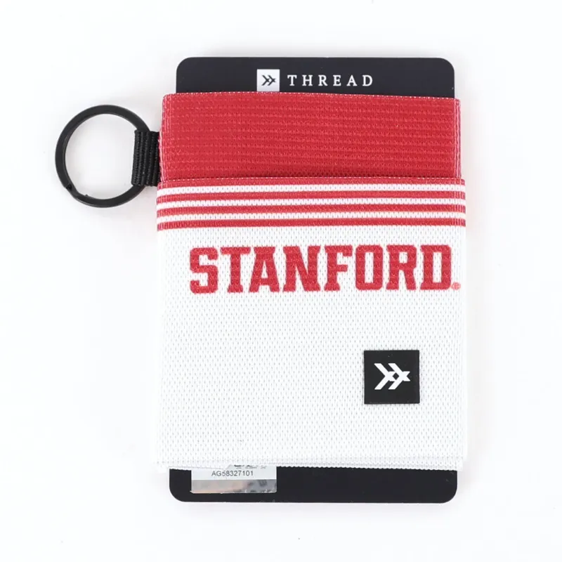 Stanford Stripes - Elastic Wallet sold by Thread Wallets