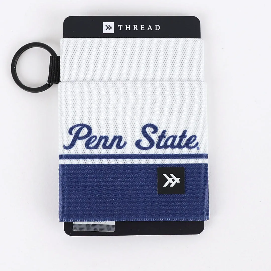 Penn Cursive - Elastic Wallet sold by Thread Wallets