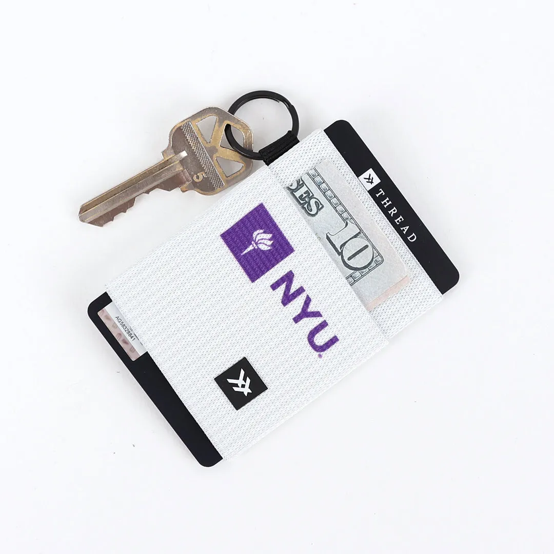 NYU Stripes - Elastic Wallet sold by Thread Wallets product image thumbnail 2
