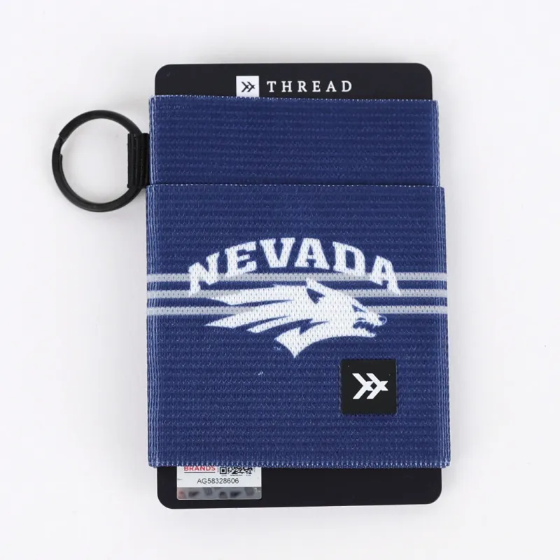 Nevada Wolf - Elastic Wallet sold by Thread Wallets