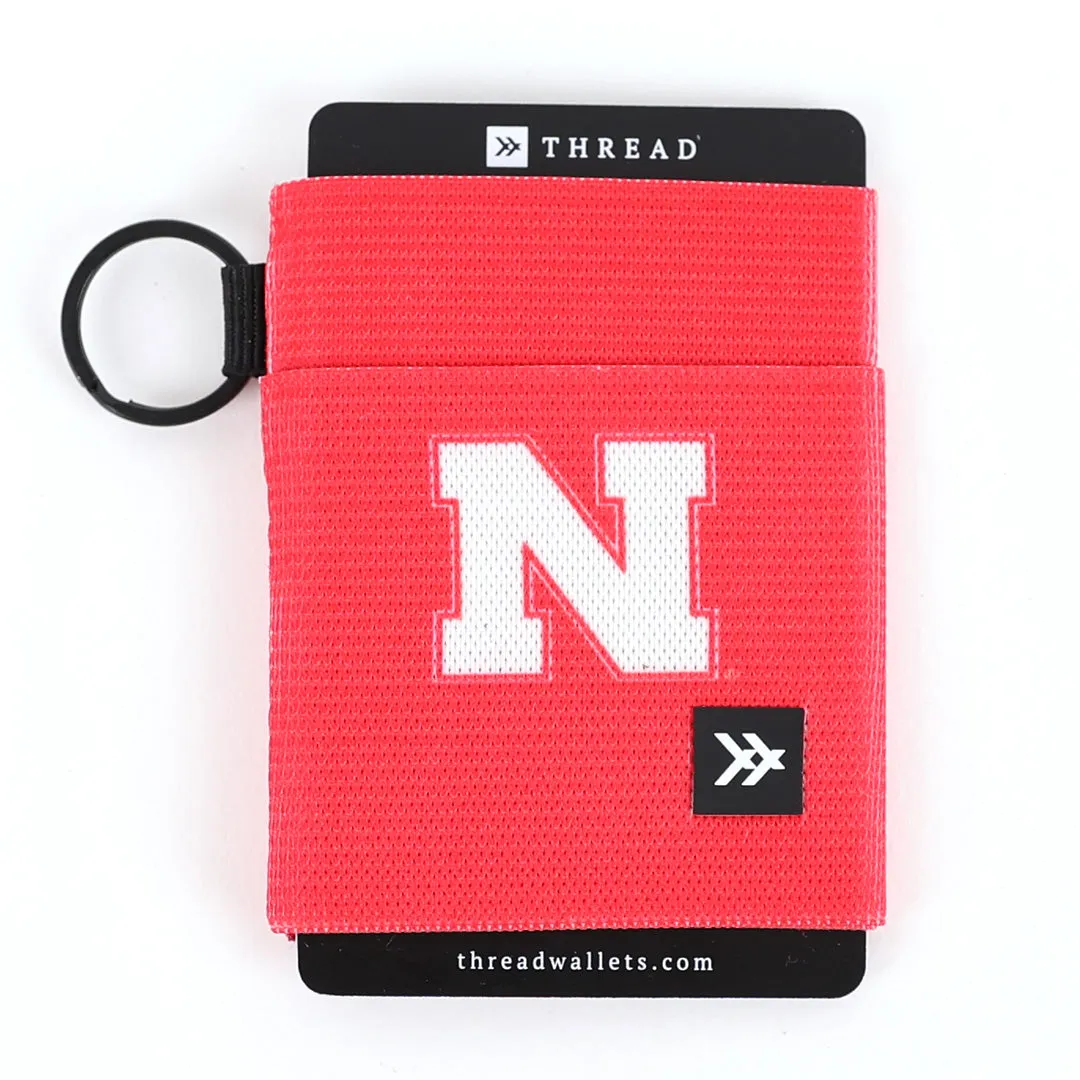 Nebraska N - Elastic Wallet sold by Thread Wallets