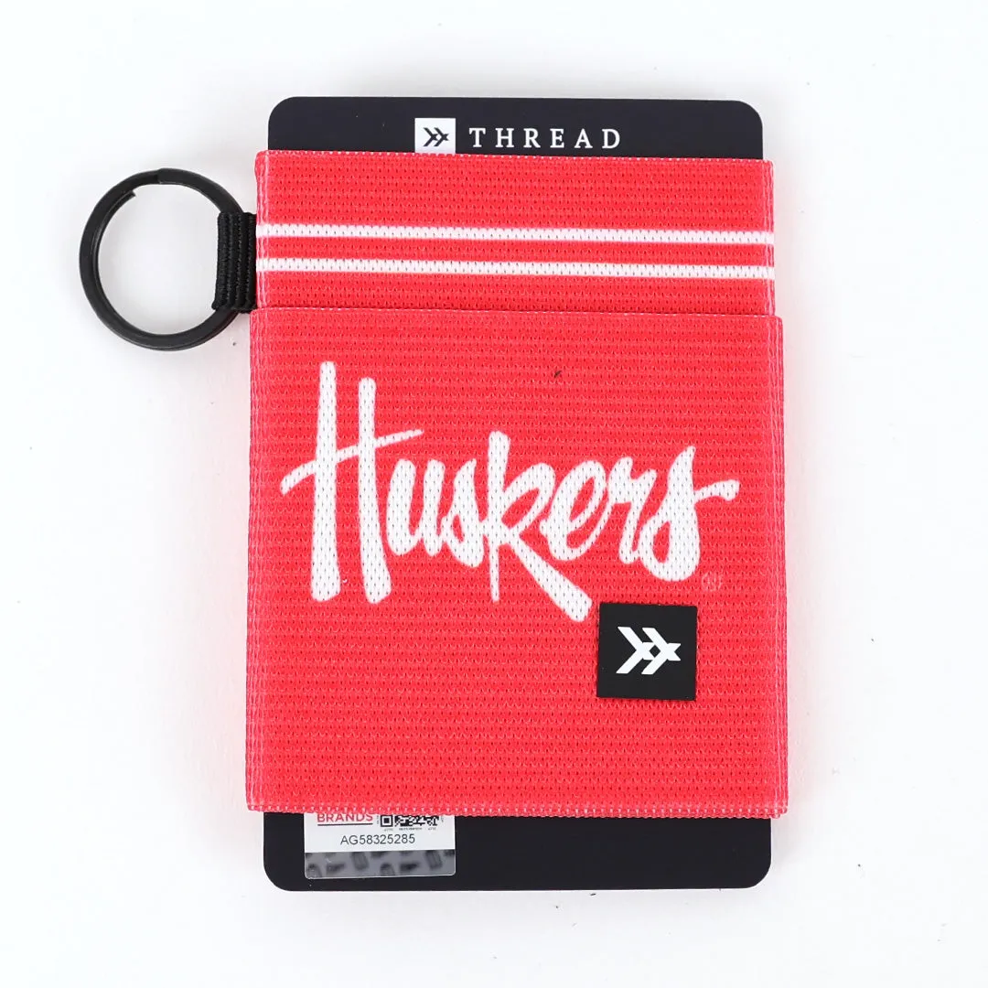 Nebraska Huskers - Elastic Wallet sold by Thread Wallets
