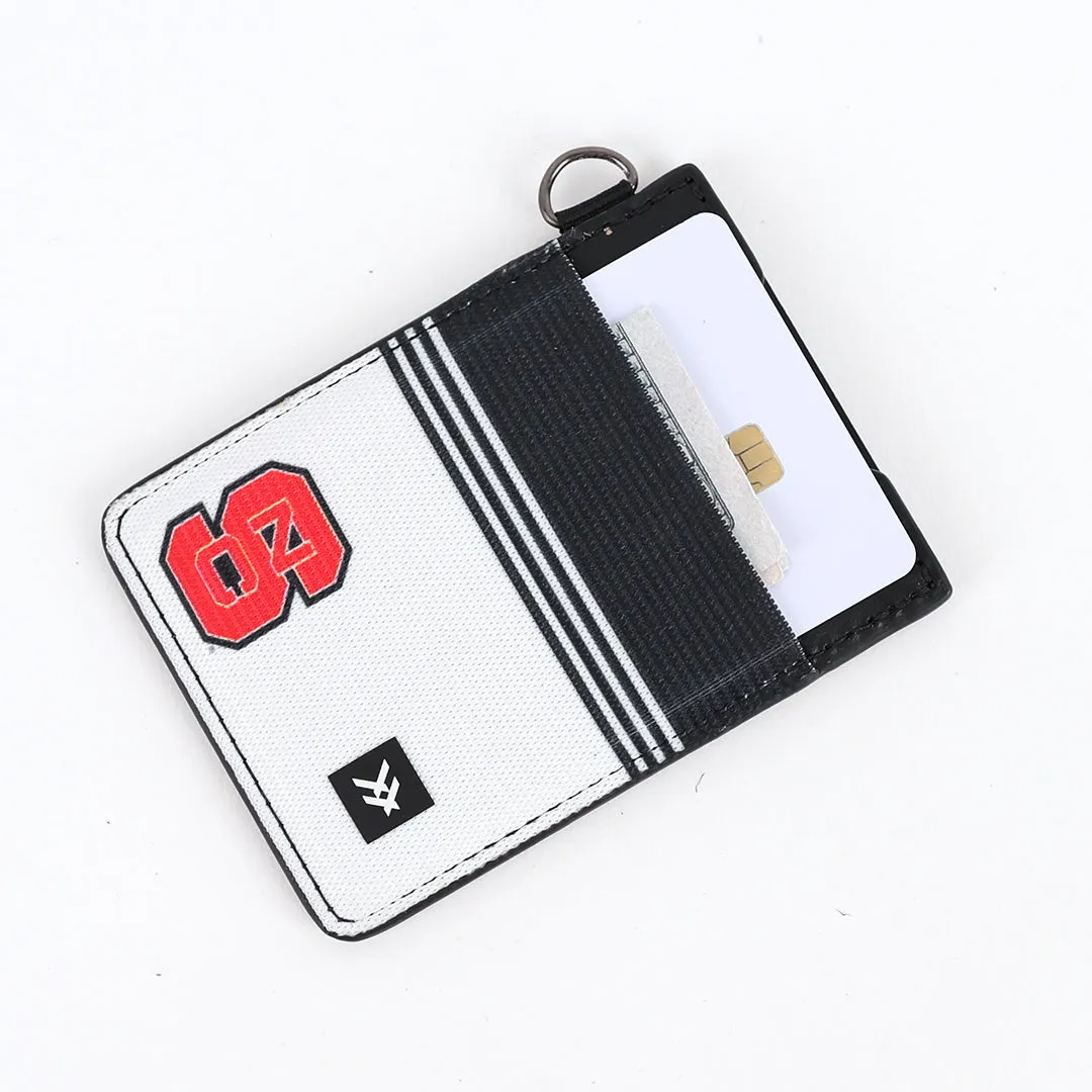 NC White Stripe - Vertical Wallet sold by Thread Wallets product image thumbnail 3