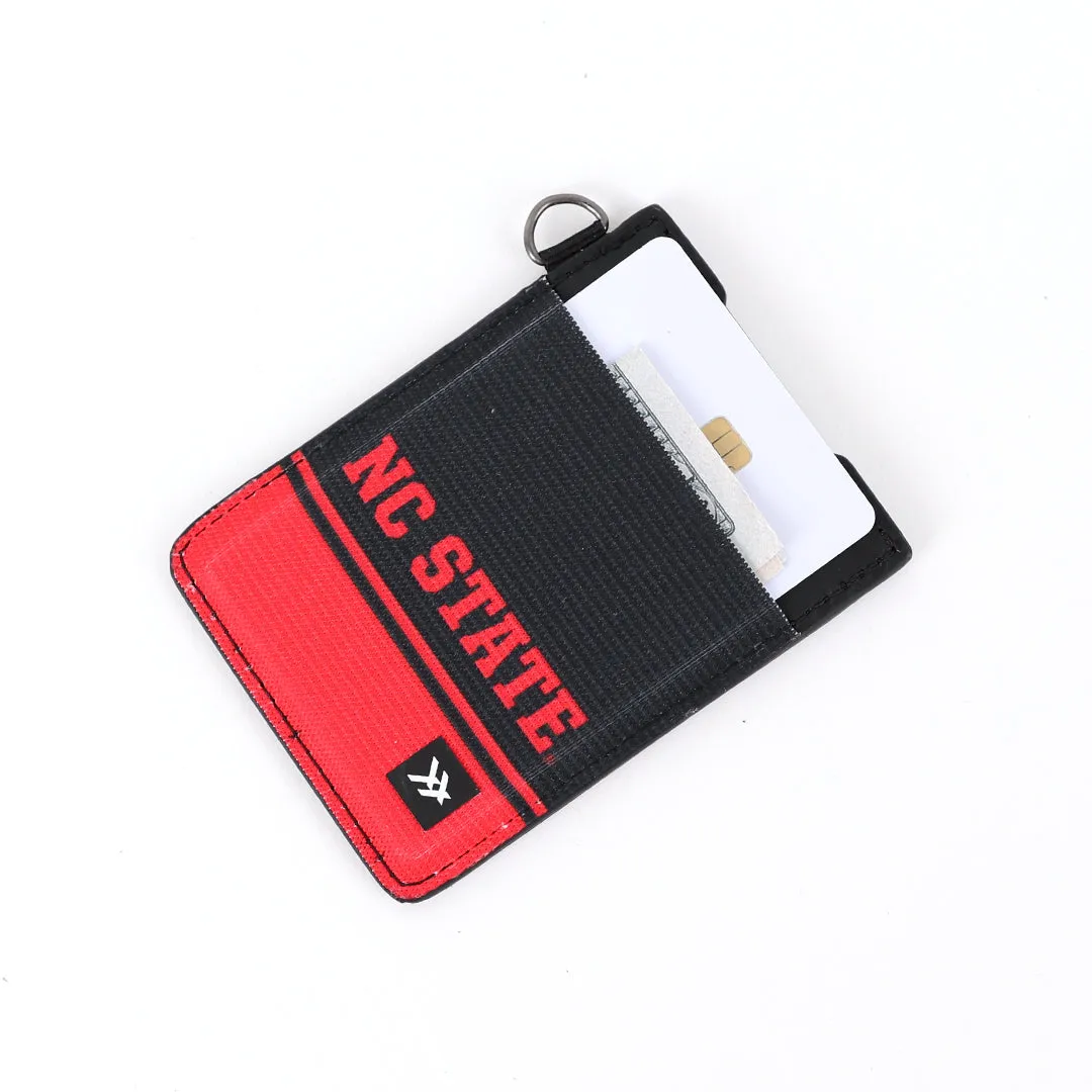 NC Red - Vertical Wallet sold by Thread Wallets product image thumbnail 3