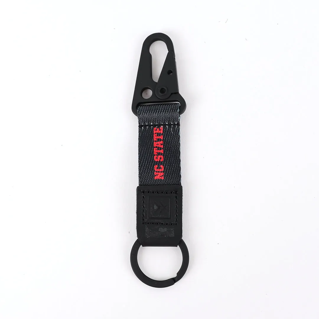 NC Red - Keychain Clip sold by Thread Wallets