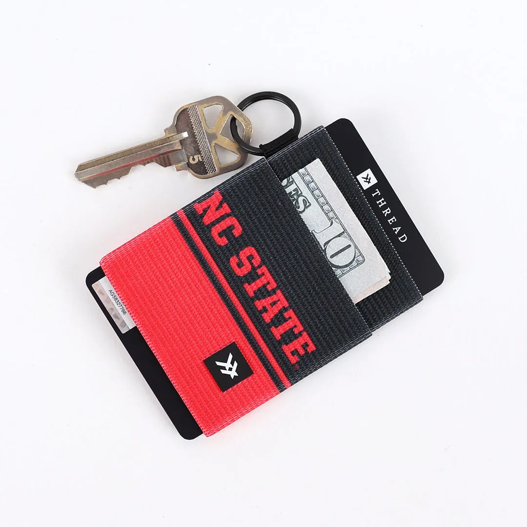 NC Red - Elastic Wallet sold by Thread Wallets product image thumbnail 2