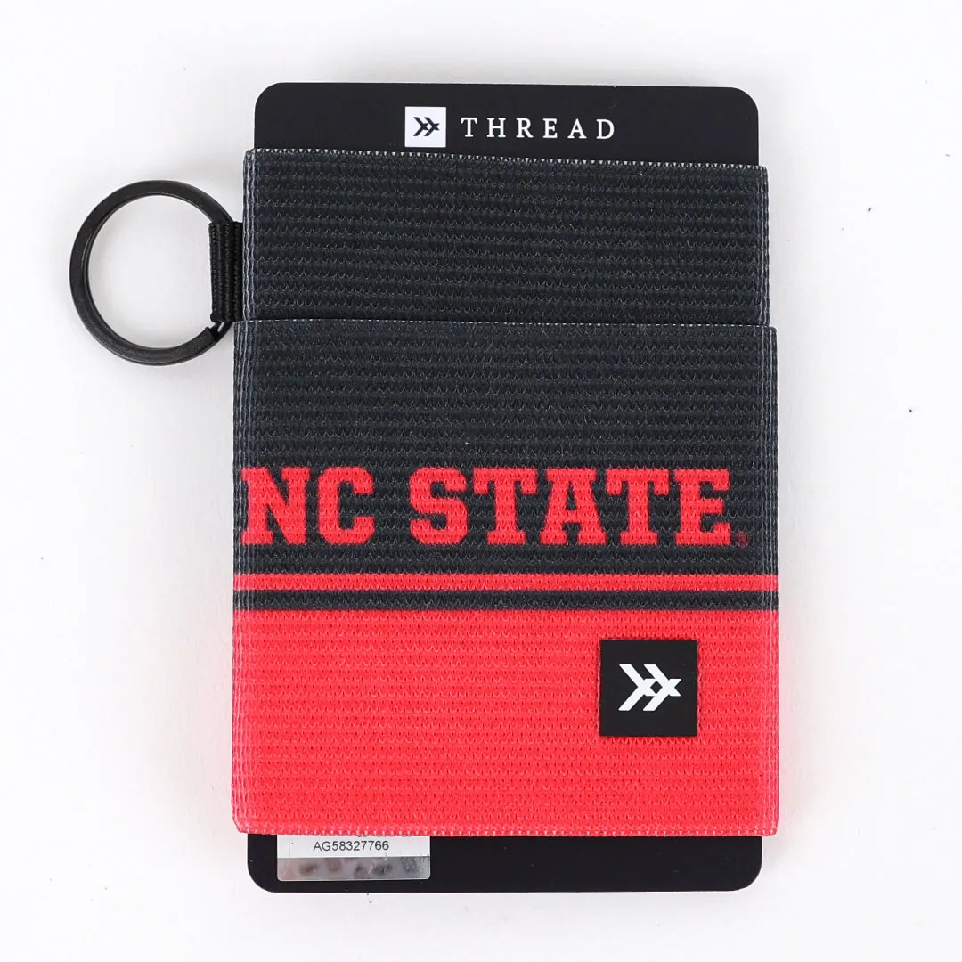 NC Red - Elastic Wallet sold by Thread Wallets