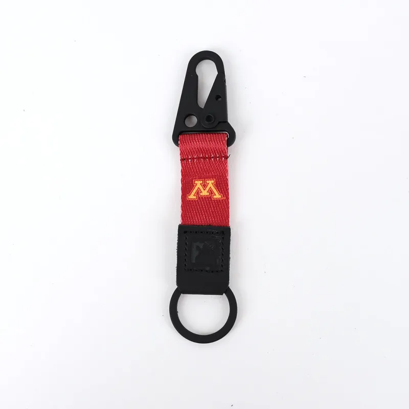 Minnesota Solid Maroon - Keychain Clip sold by Thread Wallets