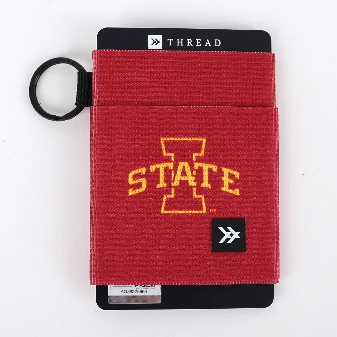 Iowa Red - Elastic Wallet sold by Thread Wallets