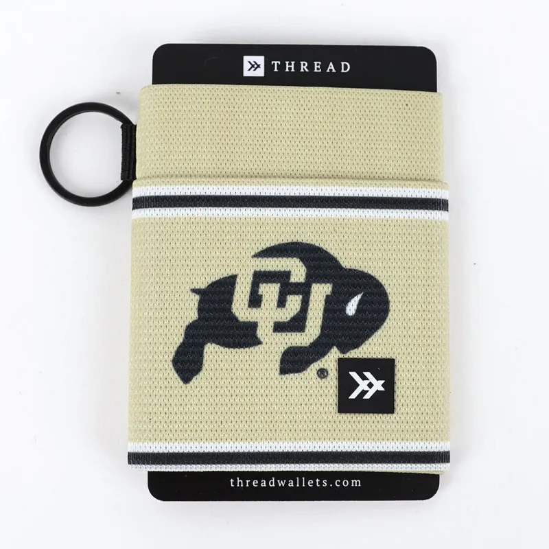 Colorado Boulder Buffalo - Elastic Wallet sold by Thread Wallets