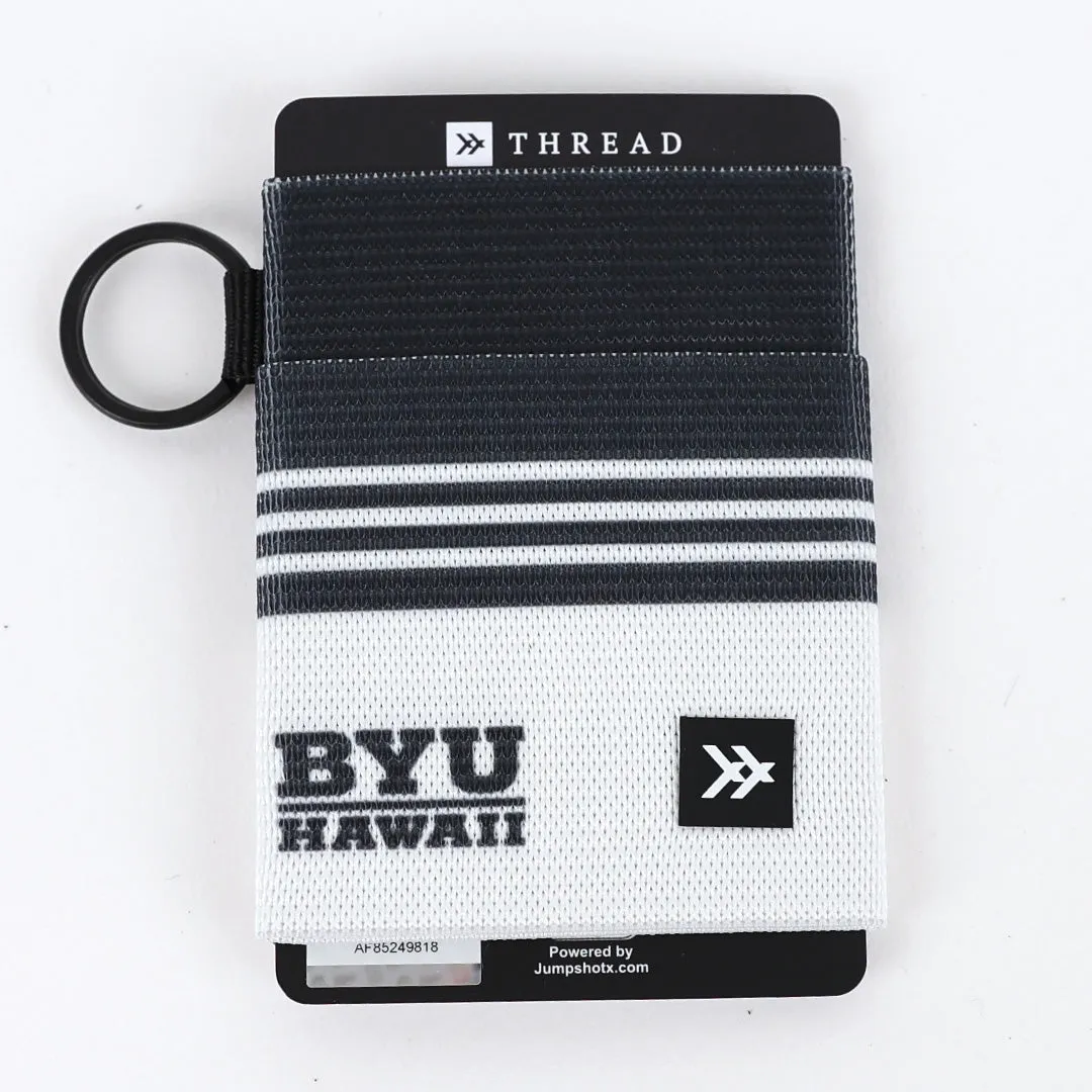 BYUH Black - Elastic Wallet sold by Thread Wallets
