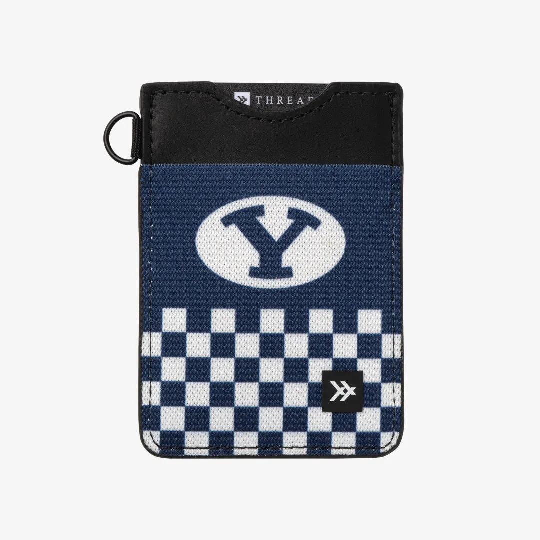 BYU Checker - Vertical Wallet sold by Thread Wallets