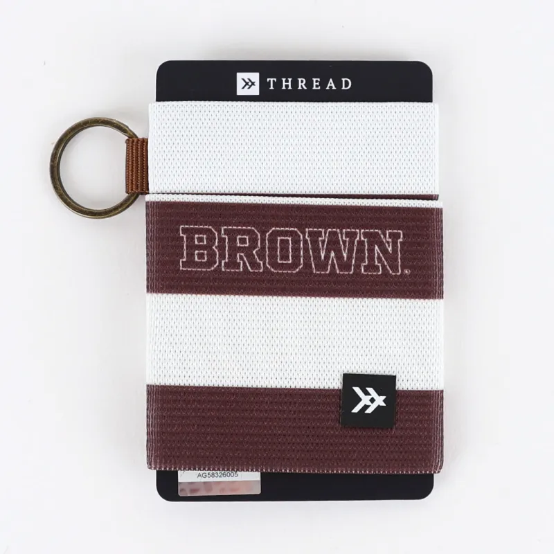 Brown Stripes - Elastic Wallet sold by Thread Wallets