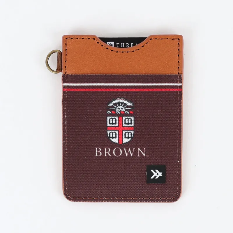 Brown Crest - Vertical Wallet sold by Thread Wallets