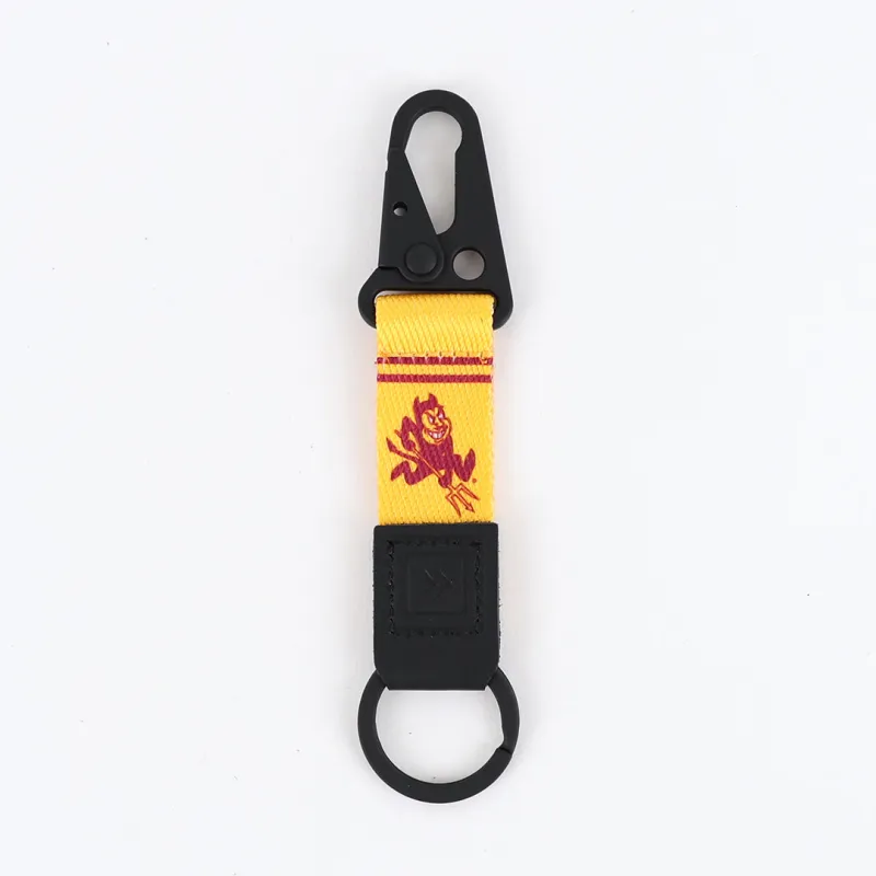 ASU Sun Devil - Keychain Clip sold by Thread Wallets