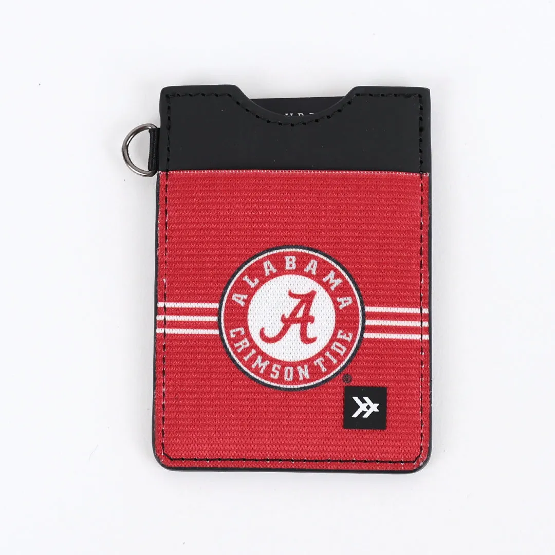 Alabama Crimson Stripe - Vertical Wallet sold by Thread Wallets