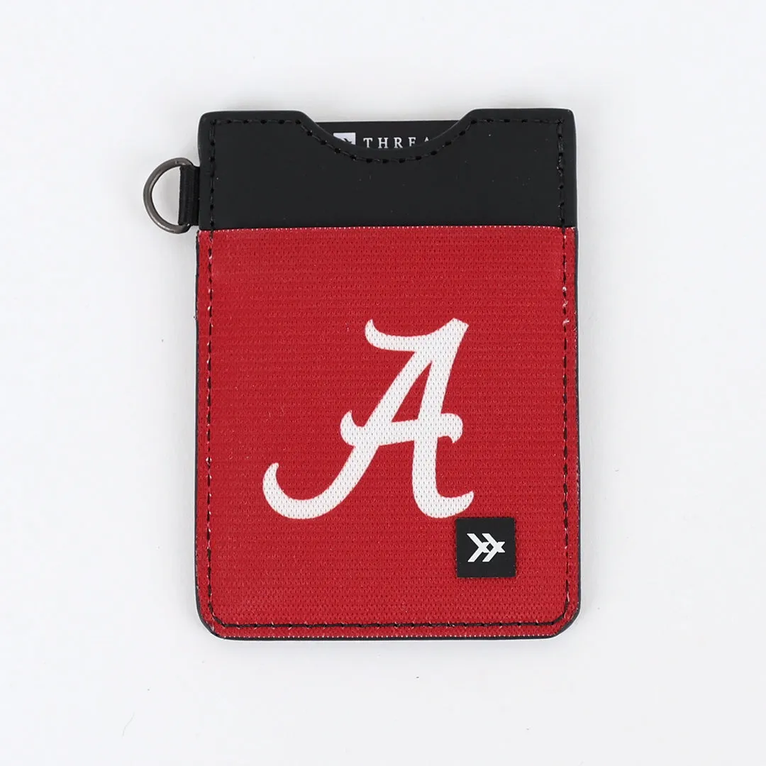 Alabama Crimson Solid - Vertical Wallet sold by Thread Wallets