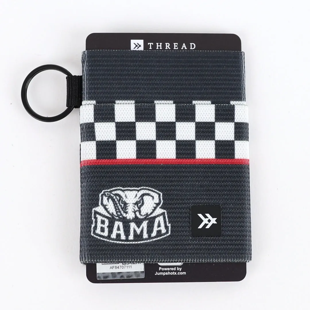 Alabama Black Checker sold by Thread Wallets