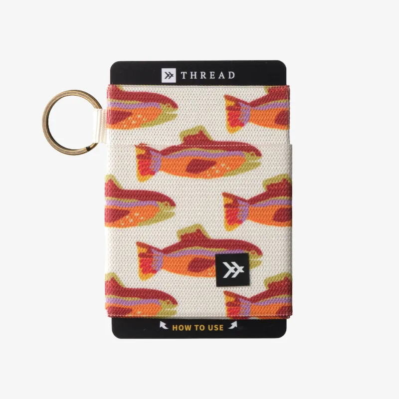 Trout - Elastic Wallet sold by Thread Wallets