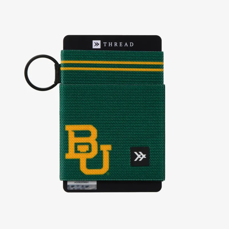 Baylor Green - Elastic Wallet sold by Thread Wallets
