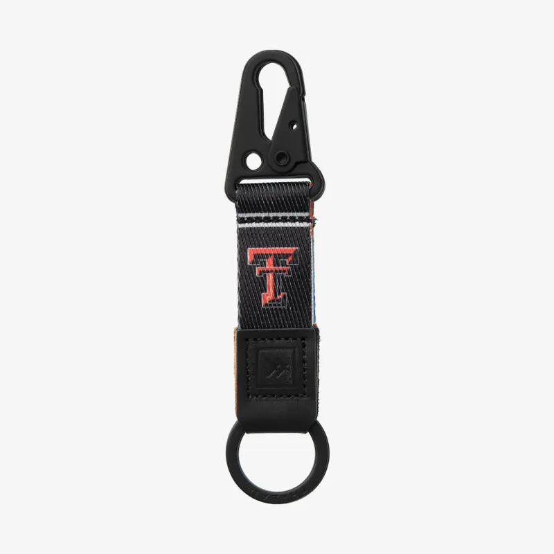 Texas Tech Black - Keychain Clip sold by Thread Wallets