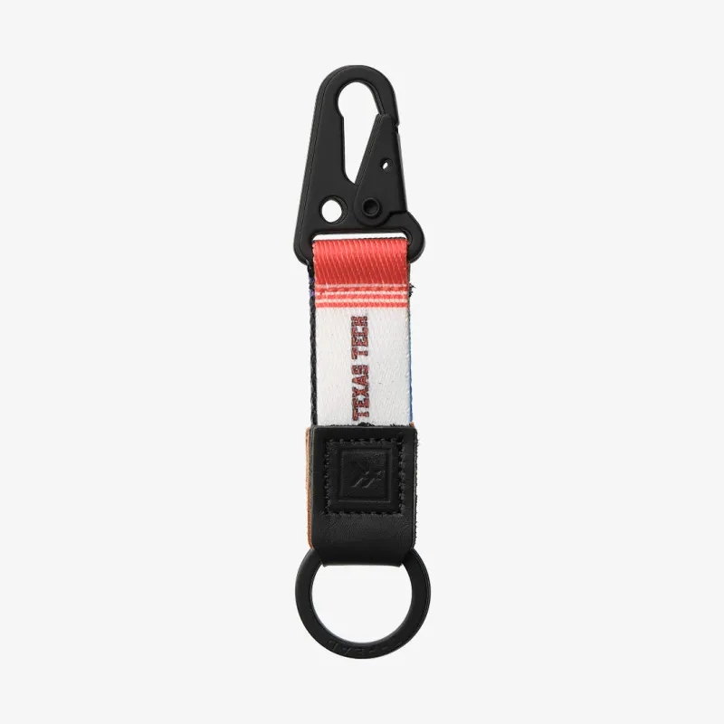 Texas Tech White - Keychain Clip sold by Thread Wallets